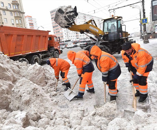 Уборка снега в Бугульме и  Республике Татарстан