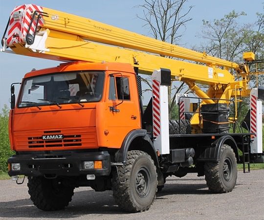 Аренда автовышки в Бугульме и  Республике Татарстан
